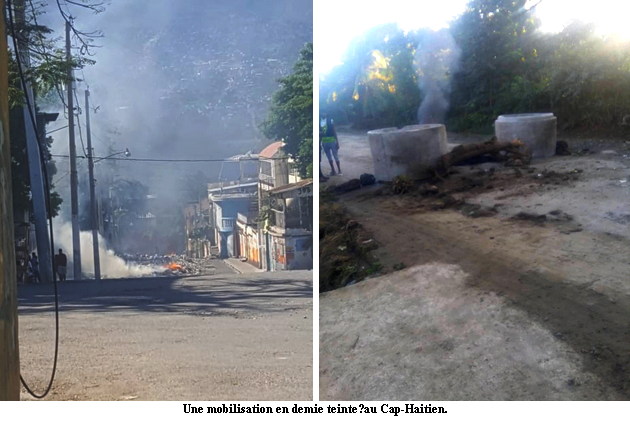 Grève à Cap-Haïtien : une mobilisation en demie teinte 